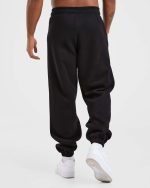 Athletics Oversized Joggers - Black - Image 2