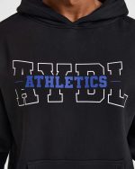 Athletics Oversized Hoodie - Black - Image 5