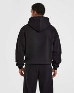 Athletics Oversized Hoodie - Black - Image 2