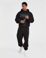 Athletics Oversized Joggers - Black - Image 8