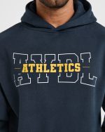 Athletics Oversized Hoodie - Navy - Image 5