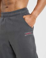 Athletics Oversized Joggers - Charcoal - Image 5