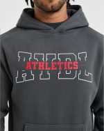 Athletics Oversized Hoodie - Charcoal - Image 5