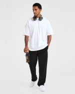 Craft Oversized T Shirt - White - Image 8