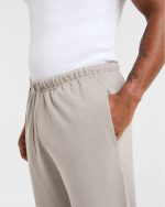 Craft Oversized Straight Leg Joggers - Fog - Image 5