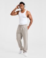 Craft Oversized Straight Leg Joggers - Fog - Image 7
