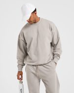 Craft Oversized Sweater - Fog - Image 8
