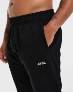 Essential Lightweight Joggers - Black - Image 6