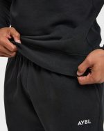 Essential Lightweight Sweater - Black - Image 6