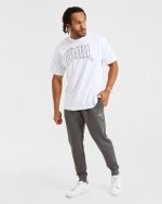 Essential Lightweight Joggers - Charcoal - Image 3