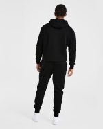 Essential Lightweight Hoodie - Black - Image 4