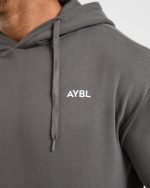 Essential Lightweight Hoodie - Charcoal - Image 5