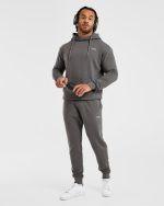 Essential Lightweight Hoodie - Charcoal - Image 8