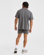 Essential Lightweight 5" Shorts - Charcoal - Image 4