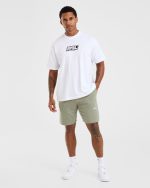 Essential Lightweight 7" Shorts - Washed Sage - Image 3