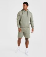 Essential Lightweight Hoodie - Washed Sage - Image 3
