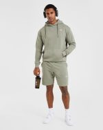 Essential Lightweight Hoodie - Washed Sage - Image 8