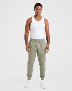 Essential Lightweight Joggers - Washed Sage - Image 3