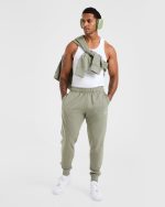 Essential Lightweight Joggers - Washed Sage - Image 8