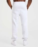 Athletics Oversized Joggers - Grey Marl - Image 2