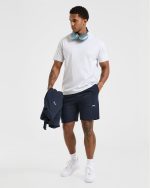 Essential Lightweight 7" Shorts - Navy - Image 7