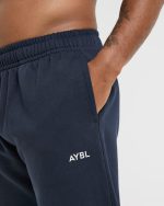 Essential Lightweight Joggers - Navy - Image 5