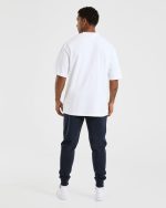 Essential Lightweight Joggers - Navy - Image 4
