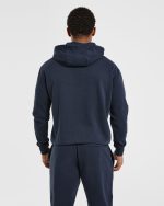 Essential Lightweight Hoodie - Navy - Image 2