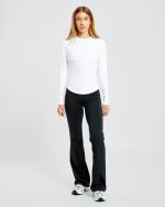 Sculpt Long Sleeve Top - White - Image 3