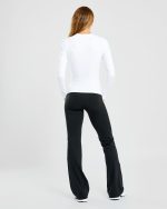 Sculpt Long Sleeve Top - White - Image 4