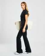 Sculpt Flared Leggings - Black - Image 8