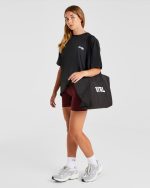 AYBL Sports Club Oversized T Shirt - Black - Image 8