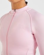 Staple Zip Jacket - Pastel Pink - Image 6