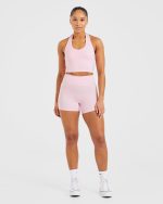 Staple Shorts - Pastel Pink - Image 3