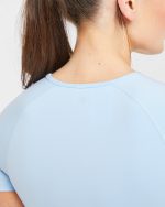 Staple Crop Top - Pastel Blue - Image 6