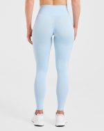 Staple Leggings - Pastel Blue - Image 2