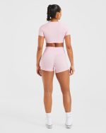 Staple Crop Top - Pastel Pink - Image 4