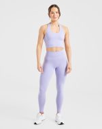 Staple Leggings - Pastel Lavender - Image 3