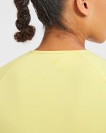 Staple Crop Top - Pastel Lemon - Image 6