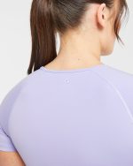 Staple Crop Top - Pastel Lavender - Image 6