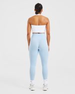 Staple Halterneck Crop Top - White - Image 4