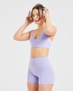 Staple Shorts - Pastel Lavender - Image 7