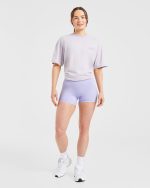 Staple Shorts - Pastel Lavender - Image 8