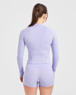 Staple Zip Jacket - Pastel Lavender - Image 2