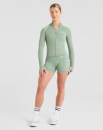 Balance V3 Seamless Zip Jacket - Grove Green - Image 3