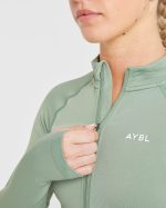 Balance V3 Seamless Zip Jacket - Grove Green - Image 5