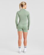 Balance V3 Seamless Zip Jacket - Grove Green - Image 4