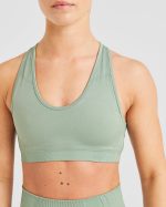 Balance V3 Seamless Sports Bra - Grove Green - Image 5