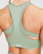 Balance V3 Seamless Sports Bra - Grove Green - Image 6