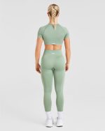 Balance V3 Seamless Leggings - Grove Green - Image 4